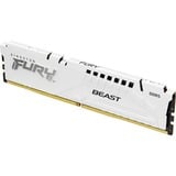 Kingston FURY 16 GB DDR5-6000 werkgeheugen Wit, KF560C30BWE-16, Fury Beast, XMP, EXPO