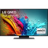 LG 55QNED87T6B 55" Ultra HD Led-tv Zwart, 4x HDMI, 2x USB-A, Optisch, CI, Bluetooth, LAN, WLAN, HDR10