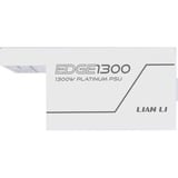 Lian Li EDGE1300, 1300 Watt voeding  Wit, 1x 12VHPWR, 3x PCIe, kabelmanagement, 4x USB