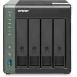 QNAP TS-431X3-4G nas Zwart/grijs