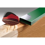 KWB Quick-Stick Schuurdriehoeken, Hout en Metaal, Edelkorund, 100x62mm, 93mm schuurpapier 5 stuks, K180