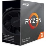 AMD Ryzen 5 3600, 3,6 GHz (4,2 GHz Turbo Boost) socket AM4 processor Unlocked, Wraith Spire, Boxed