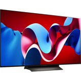 LG OLED77C46LA 77" Ultra HD OLED-tv Zwart, 4x HDMI, 3x USB-A, Optisch, CI, Bluetooth, LAN, WLAN, HDR10