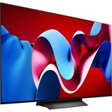 LG OLED77C46LA 77" Ultra HD OLED-tv Zwart, 4x HDMI, 3x USB-A, Optisch, CI, Bluetooth, LAN, WLAN, HDR10