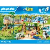 PLAYMOBIL myLife - Grote Stadsdierentuin Constructiespeelgoed 71600