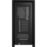 Corsair FRAME 4000D midi tower behuizing Zwart | 2x USB-A | 1x USB-C | Tempered Glass