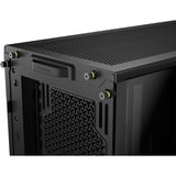 Corsair FRAME 4000D midi tower behuizing Zwart | 2x USB-A | 1x USB-C | Tempered Glass