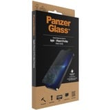 PanzerGlass iPhone 13 Pro Max - Privacy screenprotector Zwart/zwart