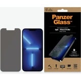 PanzerGlass iPhone 13 Pro Max - Privacy screenprotector Zwart/zwart