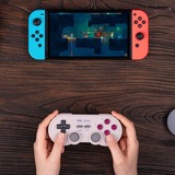 8BitDo SN30 Pro gamepad Grijs, Hall Effect Joystick