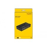 DeLOCK USB 2.0 Switch 2 usb-switch Zwart