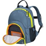 Jack Wolfskin Buttercup rugzak Blauw/neongeel, 4,5 Liter