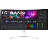 LG UltraWide 40WP95CP-W 39.7" 4K UHD Curved monitor Wit, 2x HDMI, 1x DisplayPort, 2x USB-A, 1x USB-C, 1x Thunderbolt 4