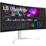 LG UltraWide 40WP95CP-W 39.7" 4K UHD Curved monitor Wit, 2x HDMI, 1x DisplayPort, 2x USB-A, 1x USB-C, 1x Thunderbolt 4