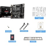 MSI PRO B550M-P GEN3 socket AM4 moederbord Zwart, RAID, Gb-LAN, Sound, µATX