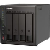 QNAP TS-453E-8G nas Zwart, 2x HDMI, 2x LAN, USB 2.0, USB 3.0