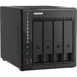 QNAP TS-453E-8G nas Zwart, 2x HDMI, 2x LAN, USB 2.0, USB 3.0