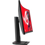 ASUS ROG Strix XG32WCS 31.5" Curved gaming monitor Zwart, 180 Hz, HDMI, DisplayPort, USB-C, Adaptive-Sync,AMD FreeSync