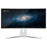 Corsair Xeneon 34WQHD240-C QD-OLED 34" Curved UltraWide gaming monitor Wit, 2x HDMI, 1x DisplayPort, USB-C, USB-A, 240 Hz