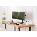 Digitus Universal Dual Monitor Stand voet Zwart (mat)