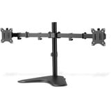 Digitus Universal Dual Monitor Stand voet Zwart (mat)