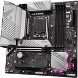 GIGABYTE B760M AORUS ELITE AX socket 1700 moederbord Zilver, RAID, 2.5 Gb-LAN, WLAN, BT, Sound, µATX