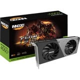 INNO3D GeForce RTX 4060 Ti 8GB TWIN X2 grafische kaart 1x HDMI, 3x DisplayPort, DLSS 3