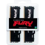 Kingston FURY 64 GB DDR5-6400 Kit werkgeheugen Zwart, KF564C32BBAK2-64, Beast RGB, XMP