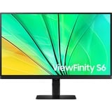 SAMSUNG ViewFinity S6 S60D LS24DG302EUXEN 27" Ledmonitor Zwart, HDMI, DisplayPort