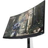 Alienware AW3225QF 32" 4K UHD Curved gaming monitor Wit/zwart, 240Hz, DisplayPort, HDMI, USB, NVIDIA G-SYNC