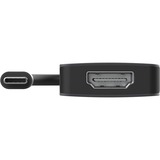 Sitecom 7-in-1 USB-C Power Delivery Multiport dockingstation Grijs