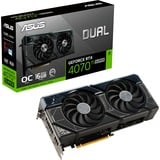 ASUS GeForce RTX 4070 Ti SUPER DUAL OC Edition grafische kaart 1x HDMI 2.1a, 3x DisplayPort, DLSS 3