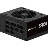 Corsair SF850, 850 Watt voeding  Zwart, 2x PCIe, 1x 12VHPWR, Kabelmanagement