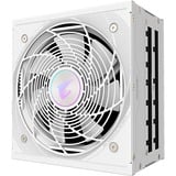 GIGABYTE GP-AE1000PM PG5 ICE, 1000 Watt voeding  Wit, 6x PCIe, 1x 12VHPWR, Kabelmanagement