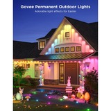 Govee RGBIC Smart Outdoor String Lights verlichting 15 meter, 2,4GHz wifi, Bluetooth