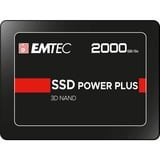 Emtec X150 Power Plus, 2 TB SSD Zwart, ECSSD2TX150, SATA/600, 3D NAND