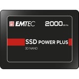 Emtec X150 Power Plus, 2 TB SSD Zwart, ECSSD2TX150, SATA/600, 3D NAND