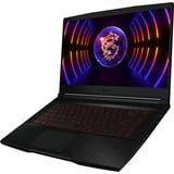 MSI Thin GF63 (12UC-1053BE) 15.6"  gaming laptop Zwart | Core i5-12450H | RTX 3050 | 16 GB | 512 GB SSD | 144 Hz