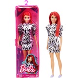 Mattel Barbie Fashionistas #168 - Black and white dress Pop 