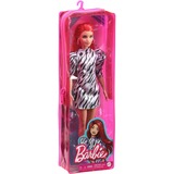 Mattel Barbie Fashionistas #168 - Black and white dress Pop 