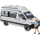 bruder Mercedes Benz Sprinter Camper met chauffeur Modelvoertuig 02672