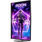 AOC AGON PRO AG246FK 24.1" gaming monitor Zwart (mat), 540 Hz, HDMI, DisplayPort, RGB, USB, Adaptive Sync