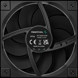 DeepCool DeepCool FT12 120x120x25 bk case fan Zwart