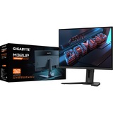 GIGABYTE M32UP 31.5" 4K UHD gaming monitor Zwart, 160 Hz, 2x HDMI, DisplayPort, Audio, 3x USB-A, USB-C