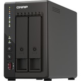 QNAP TS-253E-8G nas Zwart, 2x HDMI, 2x LAN, USB 2.0, USB 3.0