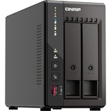 QNAP TS-253E-8G nas Zwart, 2x HDMI, 2x LAN, USB 2.0, USB 3.0