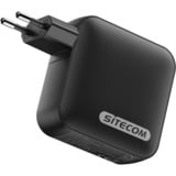 Sitecom 165W GaN Power Delivery Wall Charger Zwart