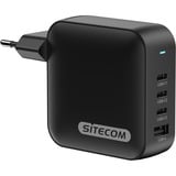 Sitecom 165W GaN Power Delivery Wall Charger Zwart