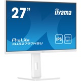 iiyama ProLite XUB2797HSU-W2 27" monitor Wit, 100 Hz, HDMI, DisplayPort, USB, Adaptive Sync