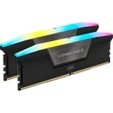 Corsair 32 GB DDR5-6400 Kit werkgeheugen Zwart, CMH32GX5M2B6400C36, Vengeance RGB, XMP 3.0